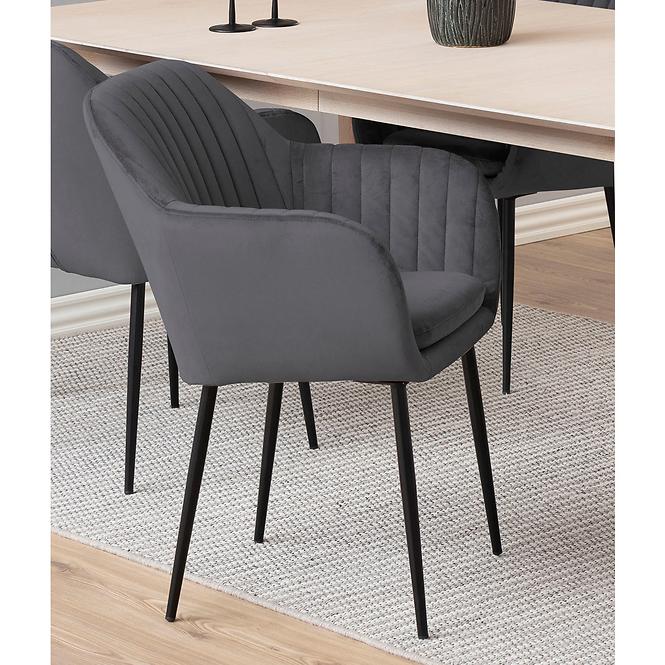 Stolička dark grey