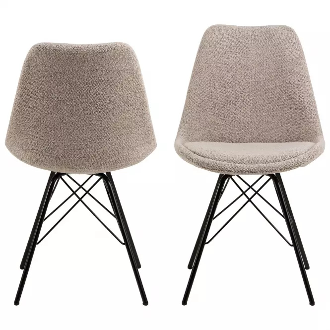 Stolička beige 2 ks