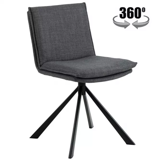 Stolička dark grey