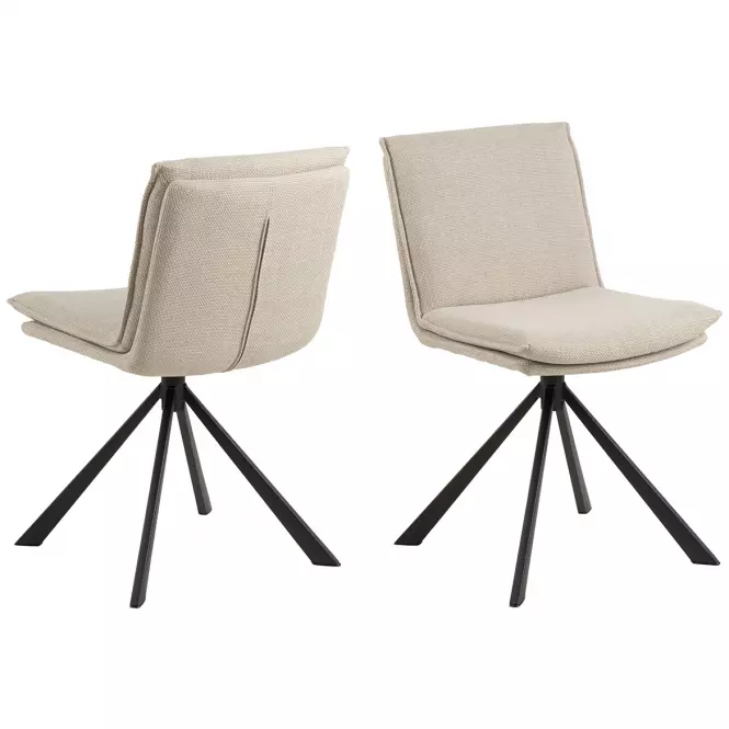 Stolička rotačné beige