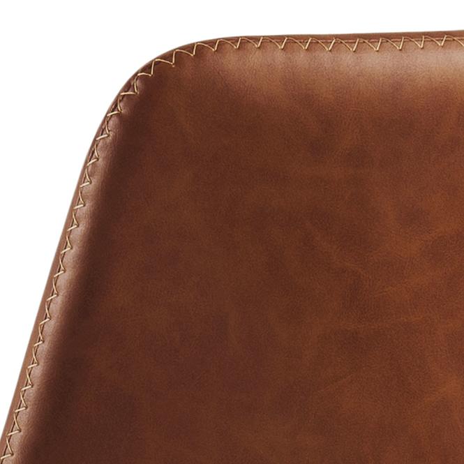 Barová stolička retro brandy 2 ks
