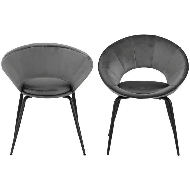 Stolička dark grey