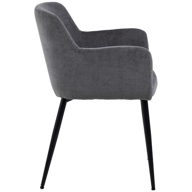Stolička dark grey 2 ks