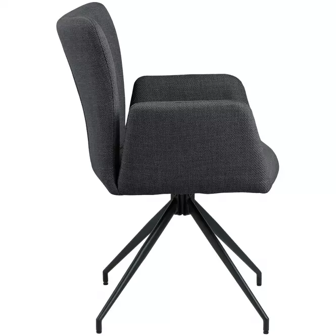 Stolička dark grey 2 ks