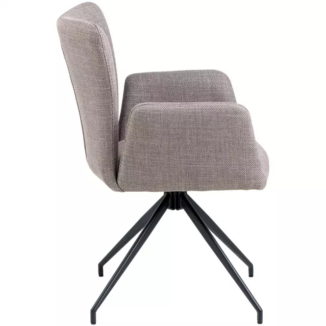 Stolička grey-brown 2 ks