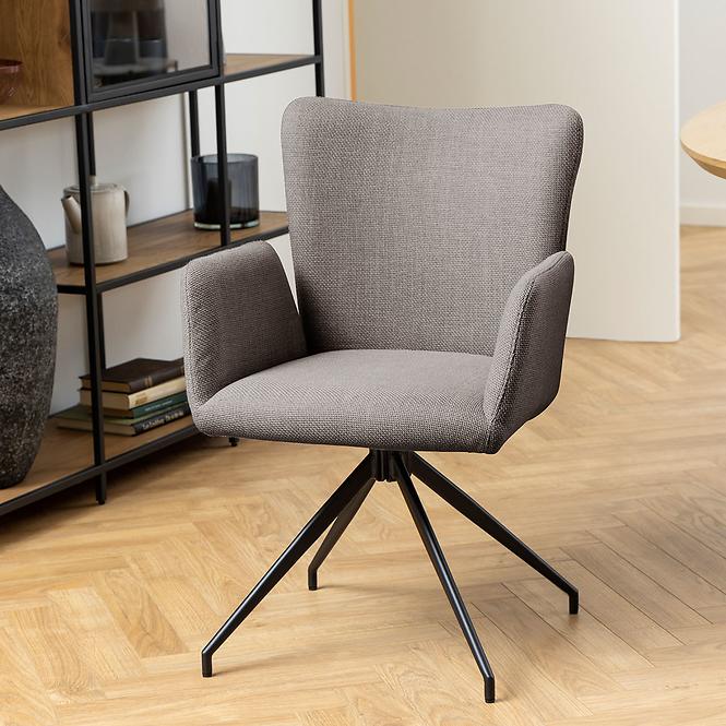 Stolička grey-brown 2 ks