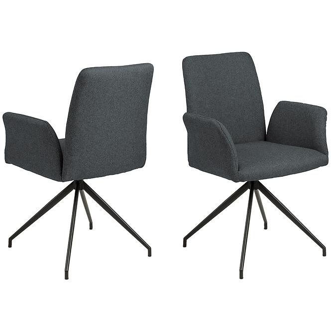 Stolička dark grey