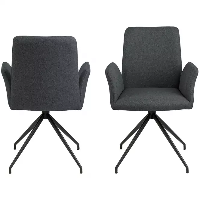 Stolička dark grey