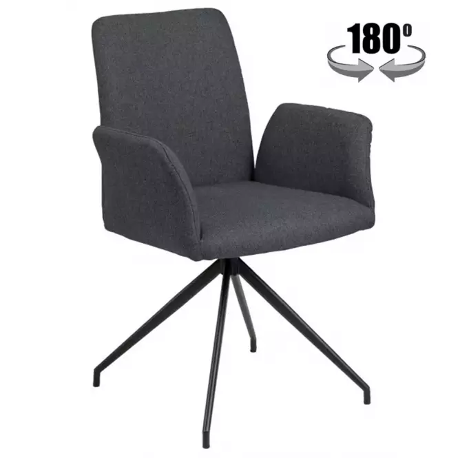 Stolička dark grey