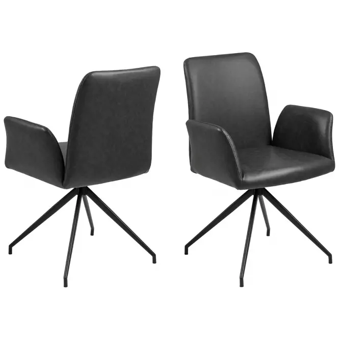 Stolička retro black