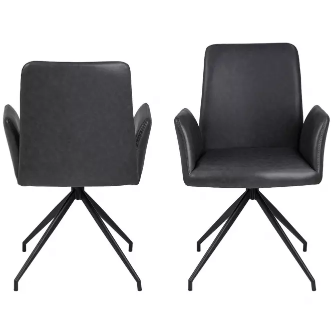 Stolička retro black