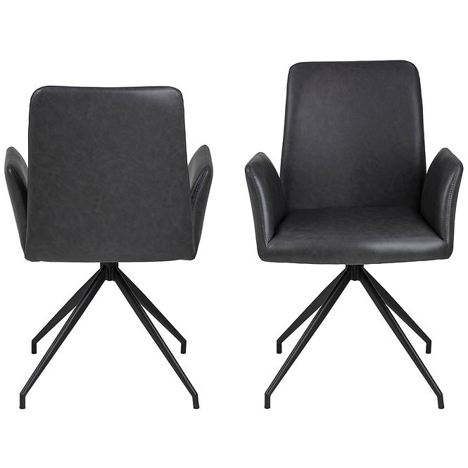 Stolička retro black