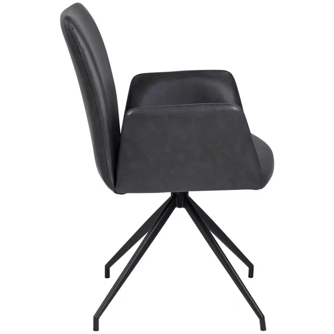 Stolička retro black