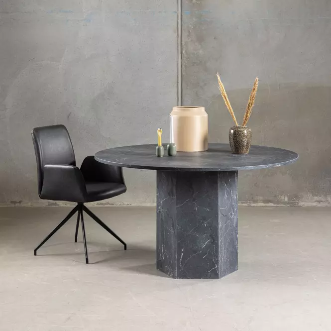 Stolička retro black