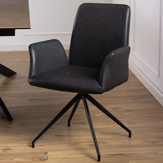 Stolička retro black