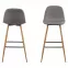Barová stolička light grey 2 ks,4