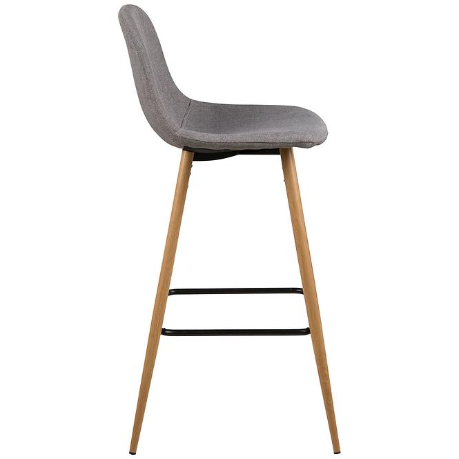 Barová stolička light grey 2 ks,5