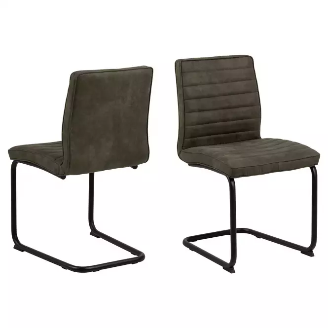 Stolička olive green 2 ks,3