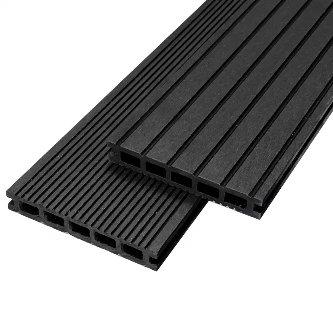 Kompozitná terasová doska Mercado optimum antracit 2200x140x20 mm