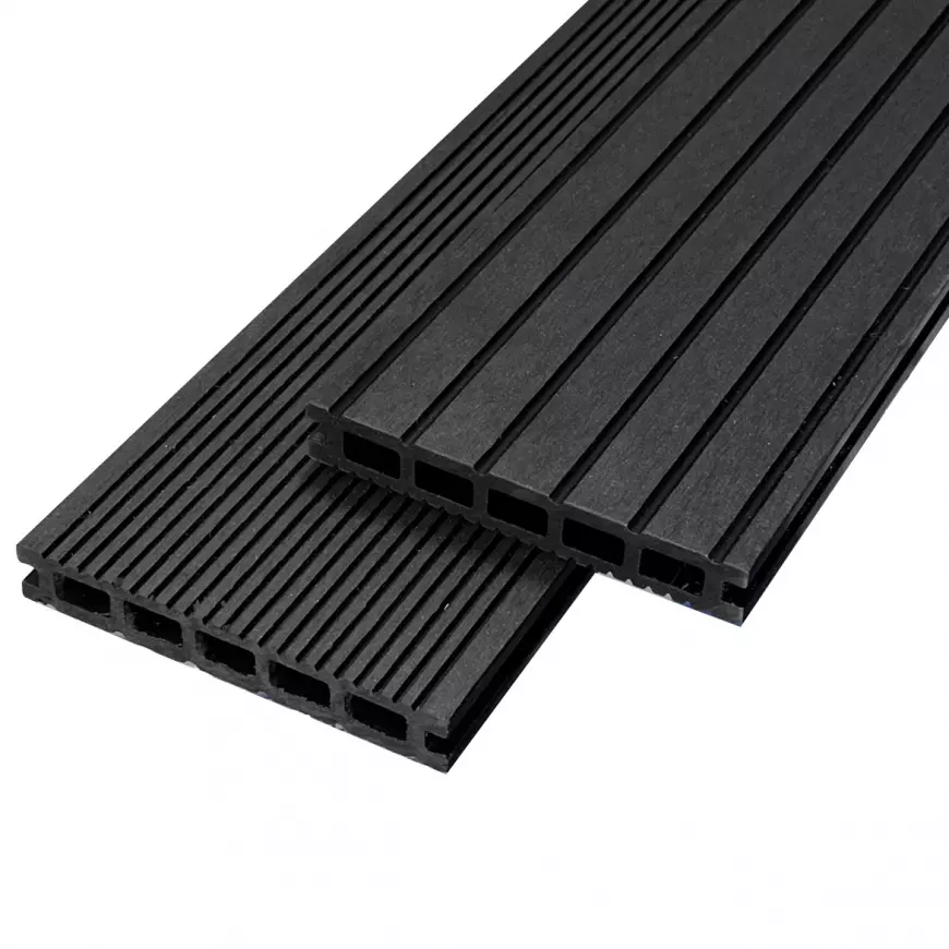 Kompozitná terasová doska Mercado optimum antracit 2200x140x20 mm