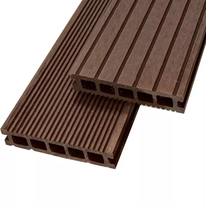 Kompozitná terasová doska MERCADO Optimum hnedá 2200x140x20 mm