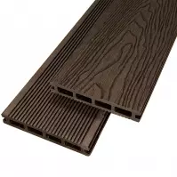 Kompozitná terasová doska MERCADO Premium hnedá 2200x140x20 mm