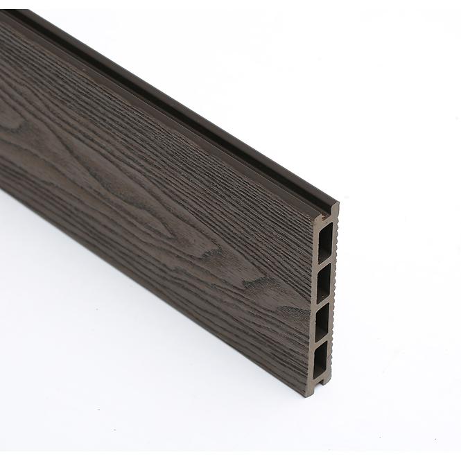 Kompozitná terasová doska MERCADO Premium hnedá 2200x140x20 mm