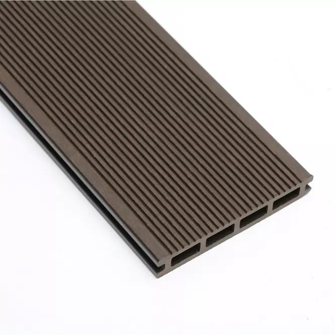 Kompozitná terasová doska MERCADO Premium hnedá 2200x140x20 mm