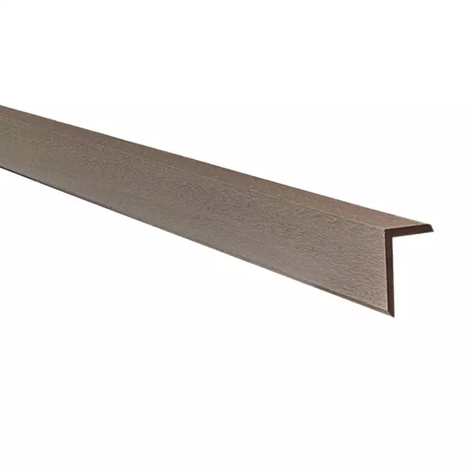 Rohová lišta mercado premium hnedá 2200x50x35mm 