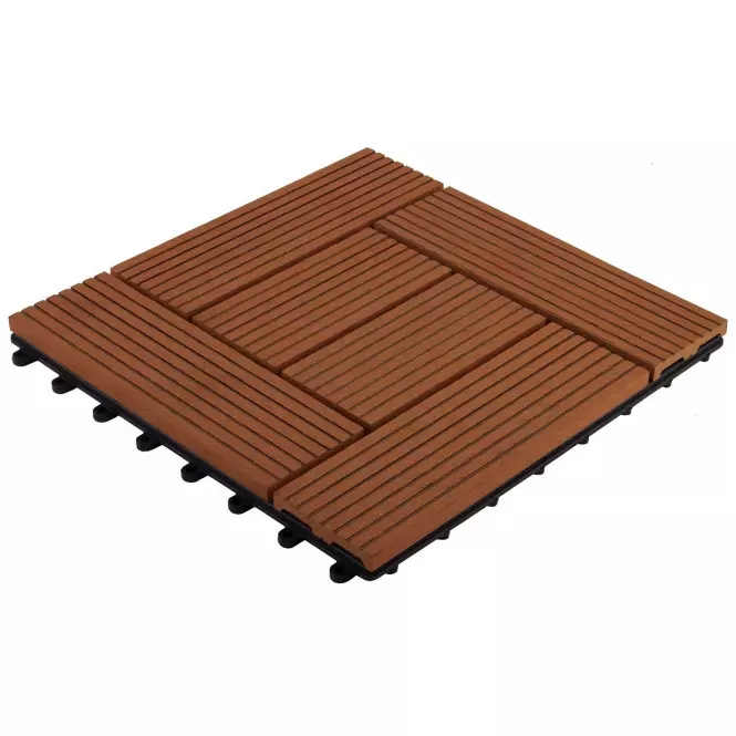 Terasova dlaždica wpc redwood 30x30