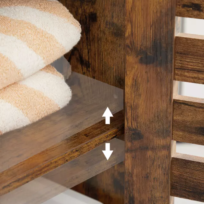 Komoda Foggia Rustic Brown