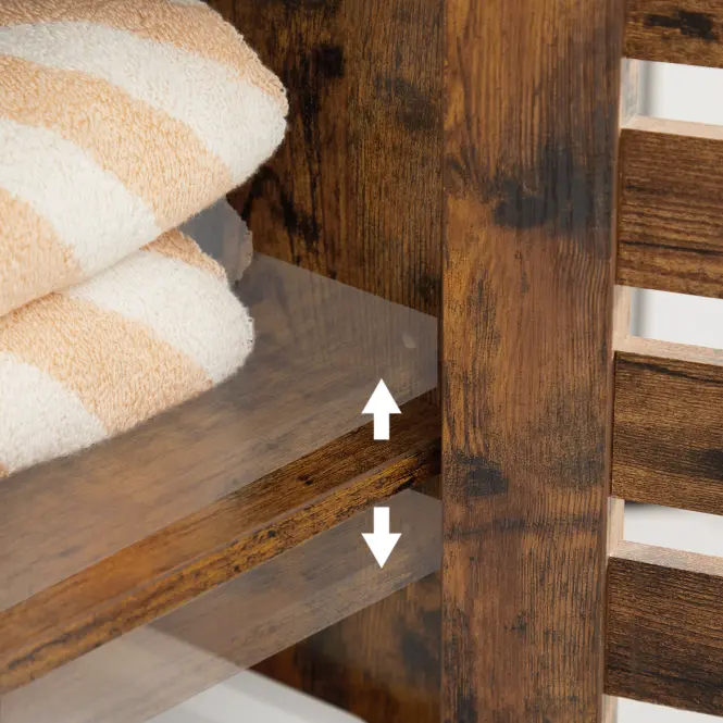 Skrinka Foggia Rustic Brown,4