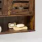 Závesná Kúpeľňová Skrinka Foggia Rustic Brown,3