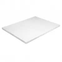 Rohová Vanička Nox Ultraslim biela 130/90+biela mriežka