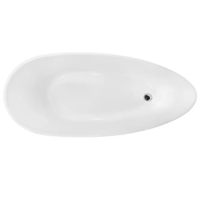 Voľne stojaca vaňa Goya biela 170/72 + klik klak chróm