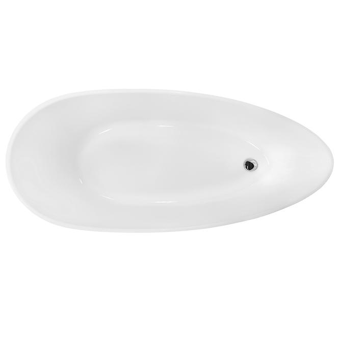 Voľne stojaca vaňa Goya biela 170/72 + klik klak chróm