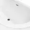 Voľne stojaca vaňa rohová Avita A-Line 150/75 L + sifón klik-klak chróm s prepadom slim,5