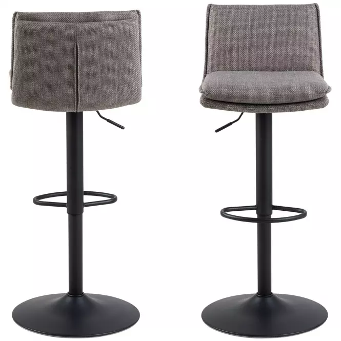 Barová stolička grey-brown 2 ks