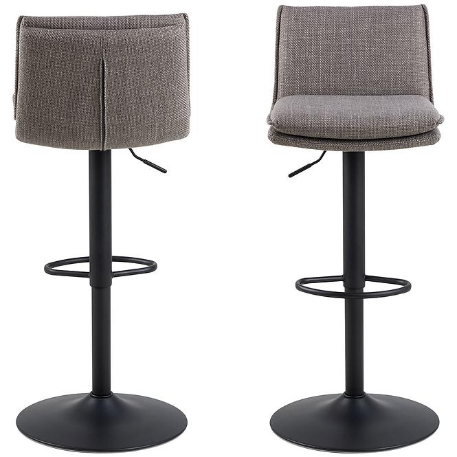 Barová stolička grey-brown 2 ks