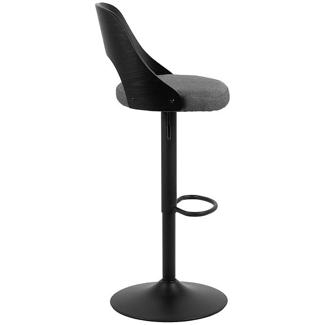 Barová stolička dark grey 2 ks