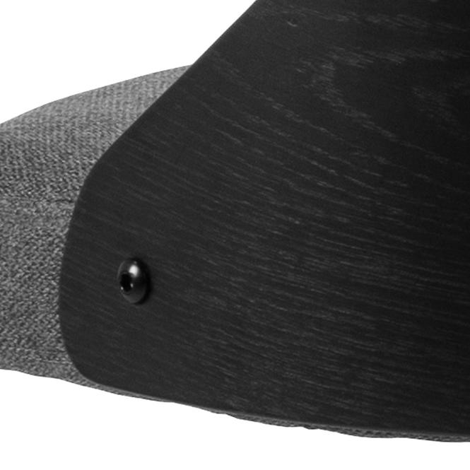 Barová stolička dark grey 2 ks