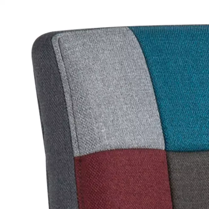 Barová stolička patchwork 2 ks