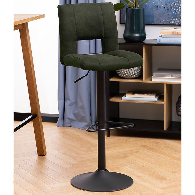 Barová stolička olive green 2 ks