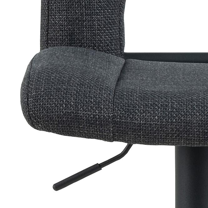 Barová stolička dark grey 2 ks