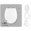 WC doska Ker-Flow proti vandalizmu W-O,4