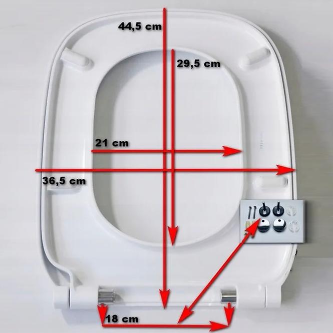 WC doska Soft Close Debflow Deba,13