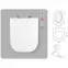 WC doska Soft Close Dflow Slim Gap,4