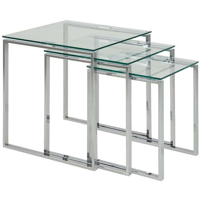 Konferenčný stolík clear glass 51092