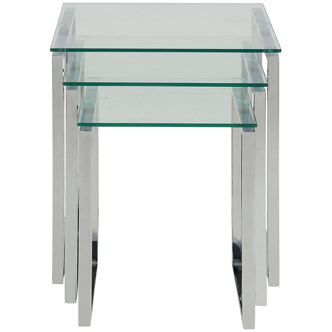 Konferenčný stolík clear glass 51092