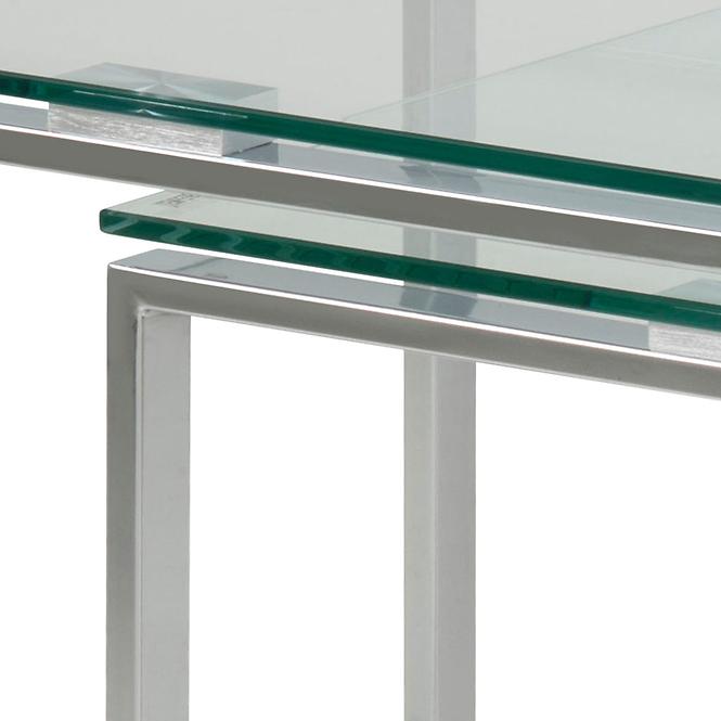 Konferenčný stolík clear glass 51092